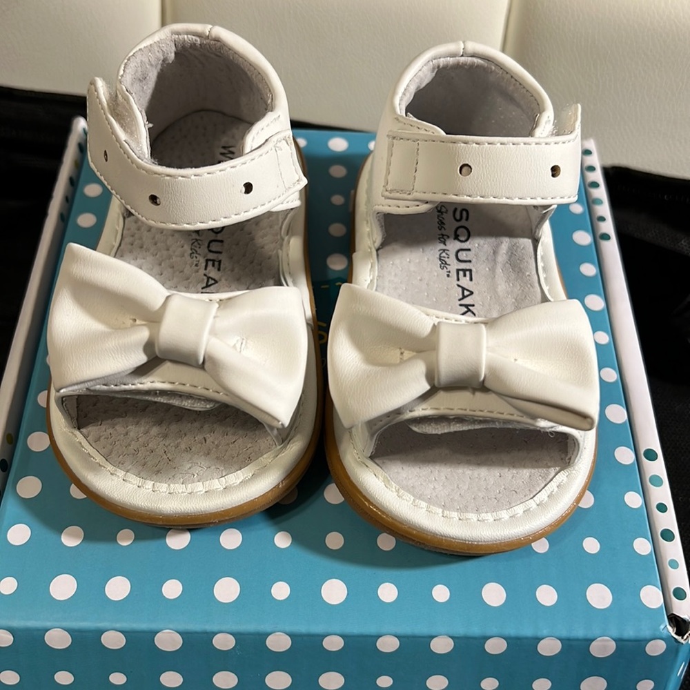White little girl shoes
